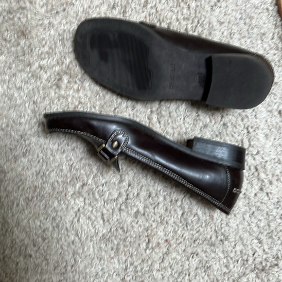 BROWN LEATHER LOAFERS 6 1/2 - Picture 7 of 7